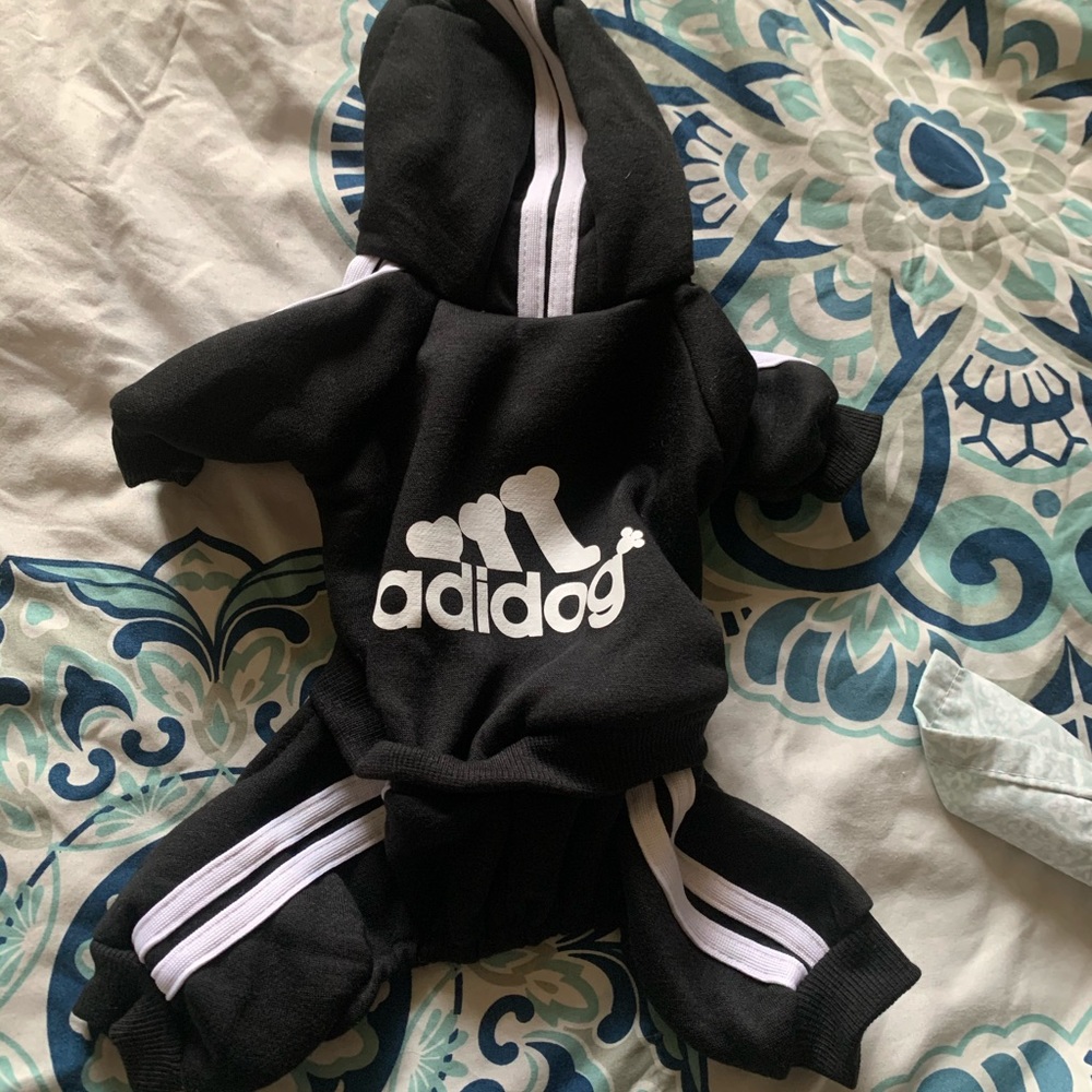 Dog athletic suit Adidog